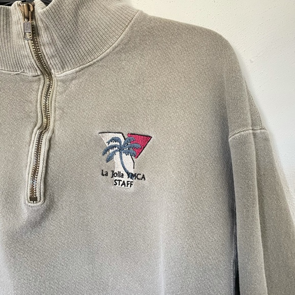 90’s Vintage Authentic Pigment Dyed La Jolla, Ca YMCA Sweatshirt - Picture 5 of 8